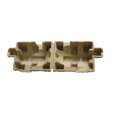 Electronic product packaging paper tray